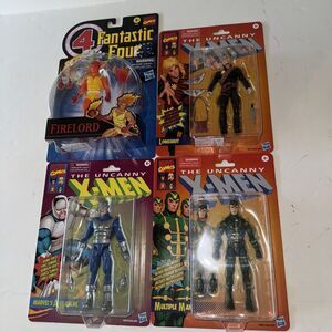 Marvel Legends The Uncanny X-Men Multiple Man Avalanche Longshot Firelord Lot